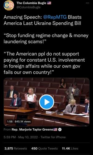 Say no to $40billion for Ukraine  too much laundering money