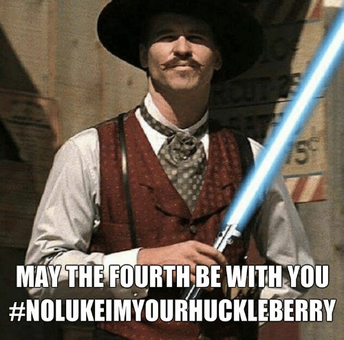 I’m your huckleberry