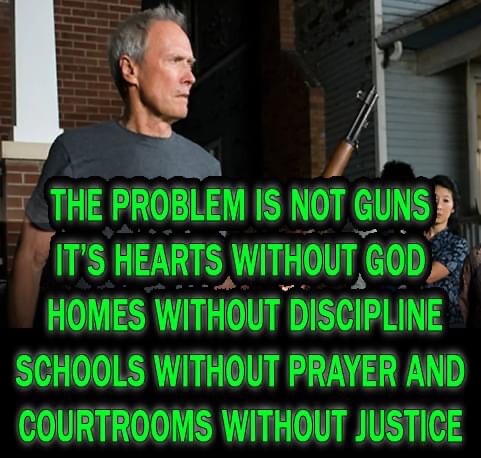 GUNS ARE NOT THE PROBLEM