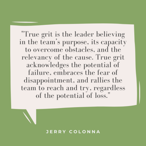 1-Ture Grit for a Leader