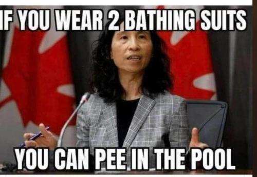 pee in the pool