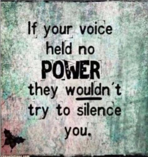 Your Voice Has Power