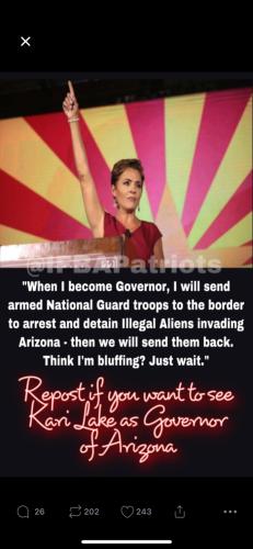 Kari Lake on immigration