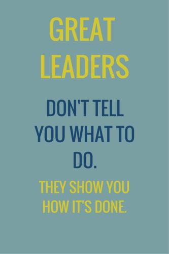1-Leader What you do