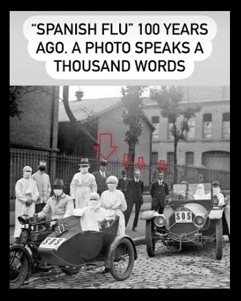 SPANISH FLU 100 YEARS AGO
