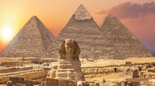 Sphynx and Pyramids