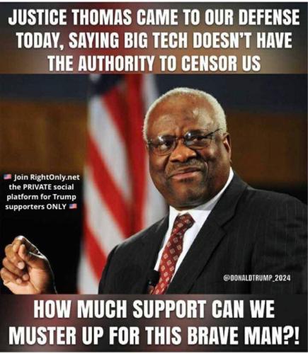 Clarence Thomas no Censorship