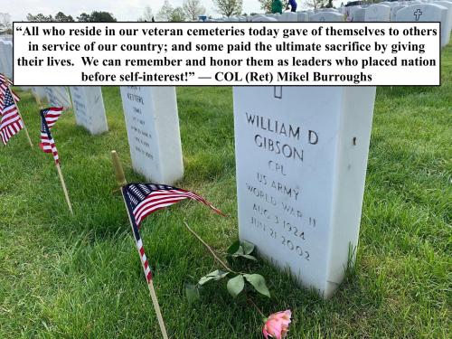 1-Leaders & Memorial Day