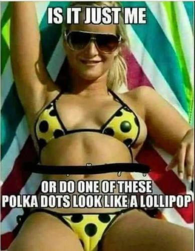 poka dots lolly