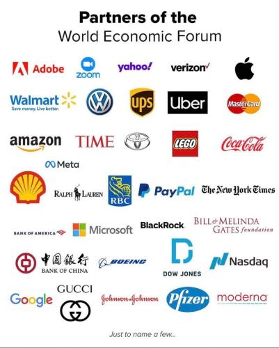 Now you know what companies are in on this nwo