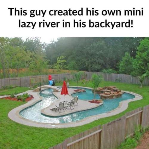 backyard lazy river