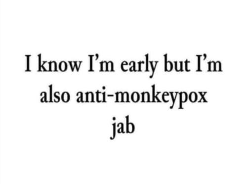 No monkey-pox jab