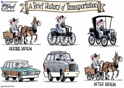 Biden history of transportation