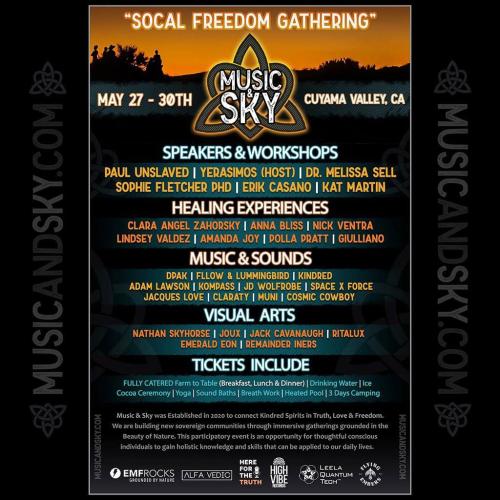 Cuyama Valley, California - May 27 - 30, 2022 - SOCAL Freedom Gathering