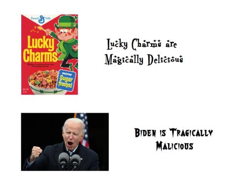 Lucky Charms vs Biden