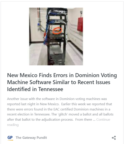 Election 3 NM