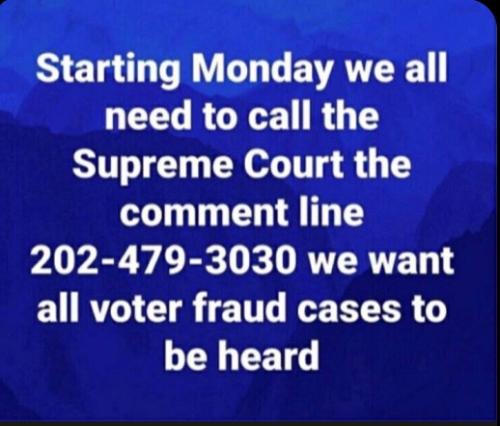 Justice For Voter Fraud 2020