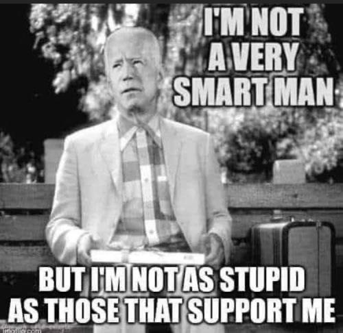 Dumb asses voted and believe this asshole won🥺😳