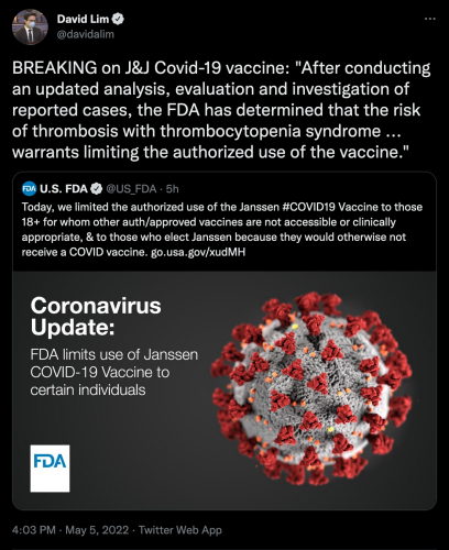 David Lim on Twitter