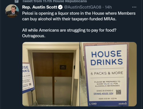 Pelosi Drinks 1