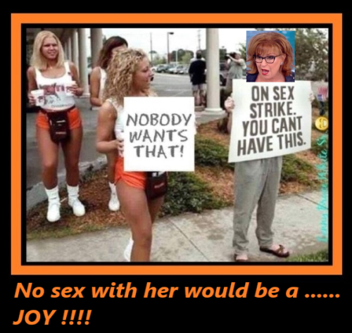 NO SEX WITH YOU WOULD BE A JOY