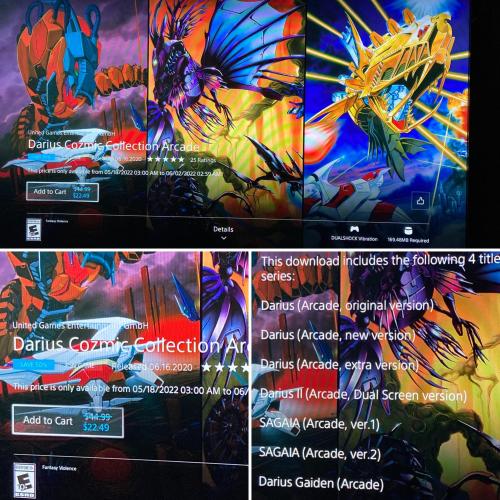 Darius Cozmic Collection Arcade