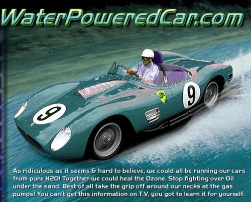 Water Powered Car
