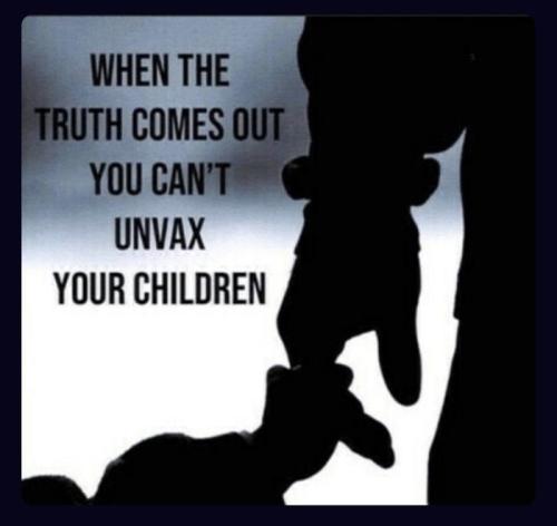 You can't unvax your children