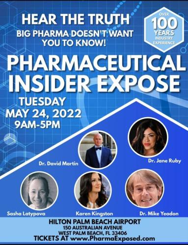 West Palm Beach, Florida - May 24, 2022 - Pharmaceutical Insider Expose
