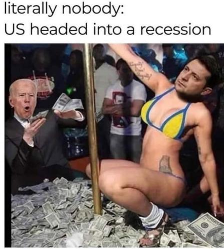 US recession spending