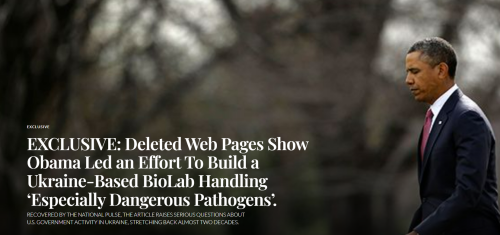 Bio Weapons Obama 1