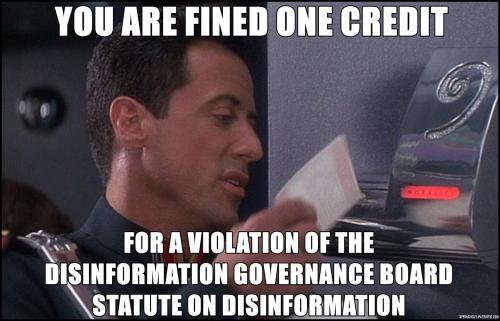 Disinformation Governance Board - Demolition Man