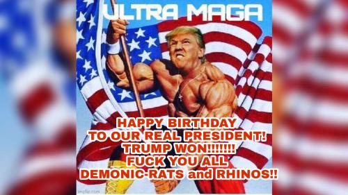 Election was stolen! Fuck all demon-rats