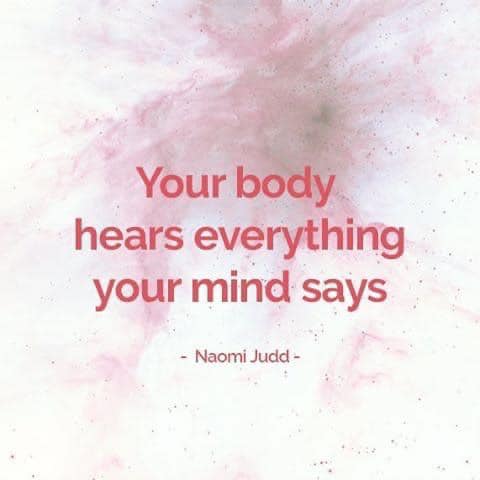 Your Body Hears What Your Mind Says