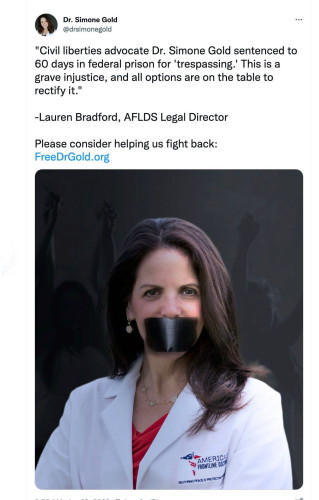 Injustice Dr Simone Gold