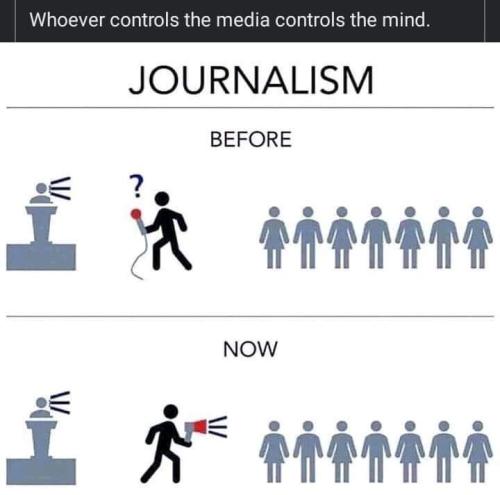 Whoever controls the media controls the mind - Journalism before vs now FB_IMG_1655324068712