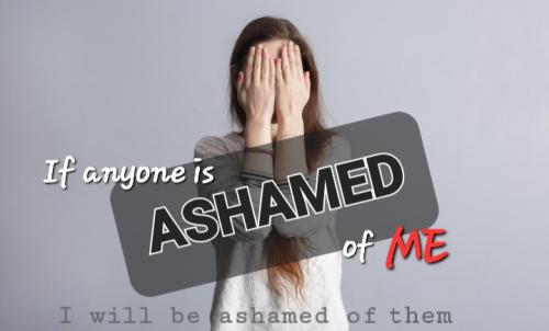 Ashamed