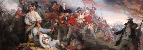 Battle of Bunker Hill - Death of Warren