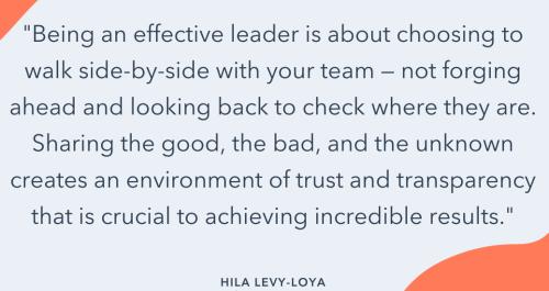 1Leader gettong too Far Ahead