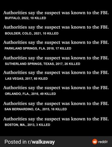 FBI suspects