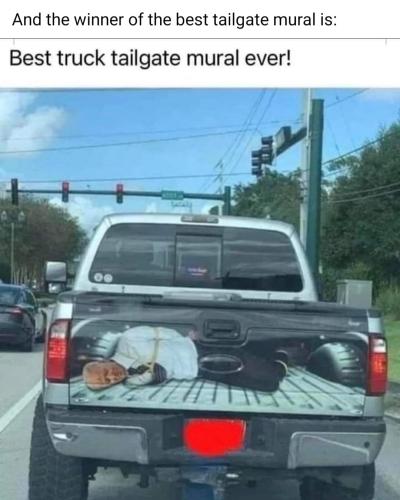 Truck tailgate winner