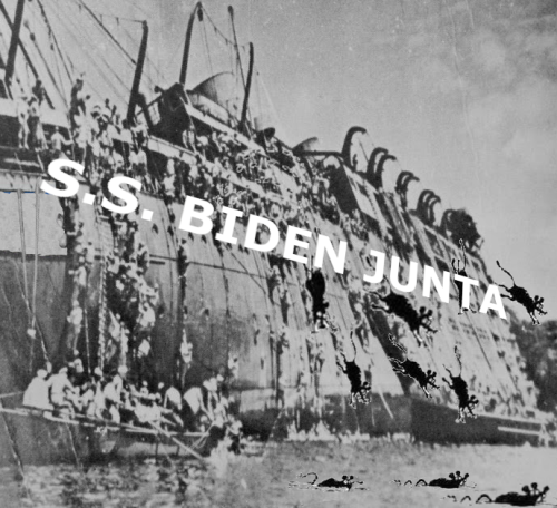 Biden's sinking ship