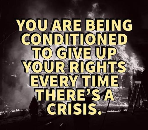 conditioned to give up