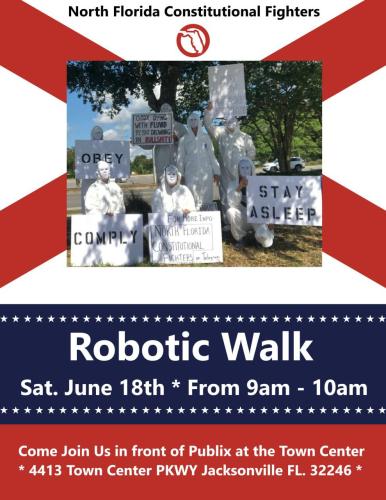 Jacksonville, Florida - June 18, 2022 - Robotics Walk