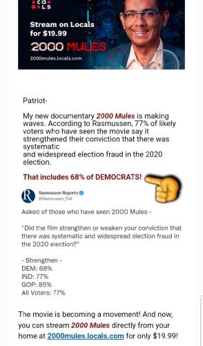 2000mules reaction poll