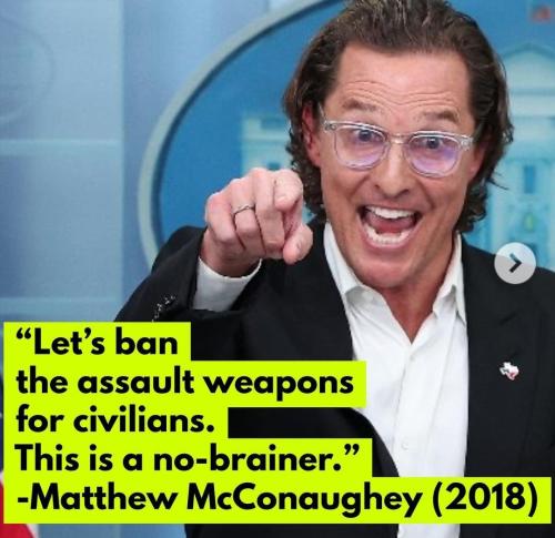 Fuck Matthew McConaughey