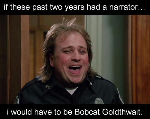 if these past two years had a narrator