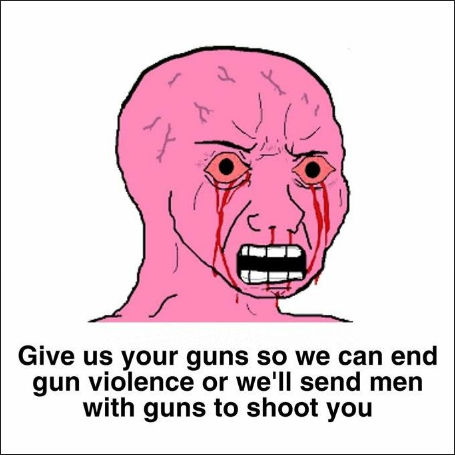 or we will send men with guns to kill you