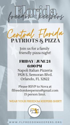 Orlando, Florida - June 24, 2022 - Freedom Keepers Meet and Greet