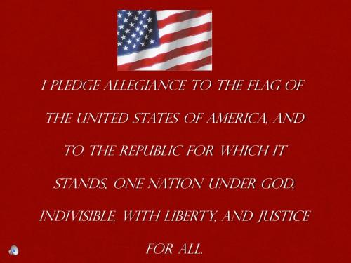 pledge to flag 86